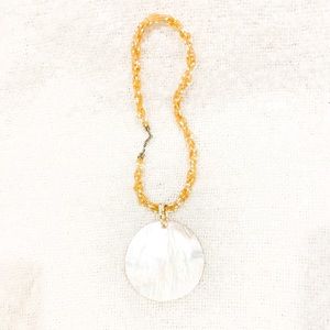 SOLD🌸Pearly beaded statement necklace